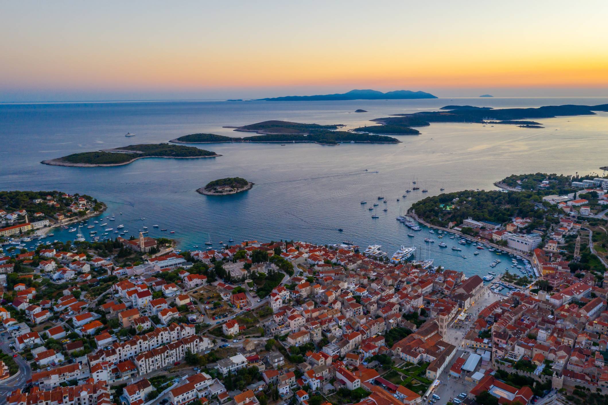 The Classic Islands Loop — Vis, Korčula & Hvar sailing route from Split