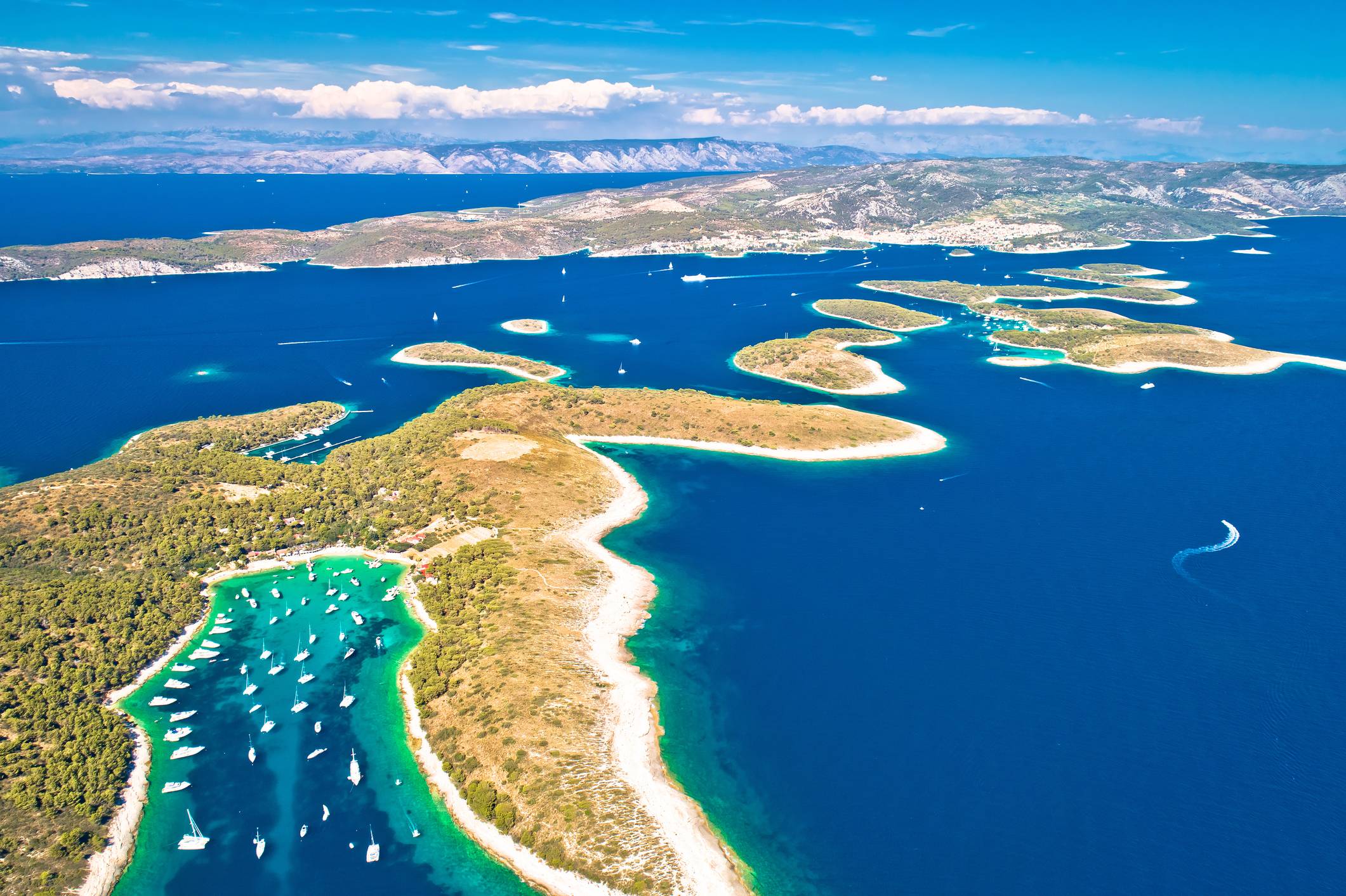 Pakleni Islands sailing Croatia — Coastal Gems and Pakleni Nights 7-day route from Split